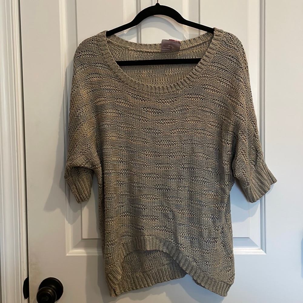 Romeo & Julie Couture Short Sleeve Sweater